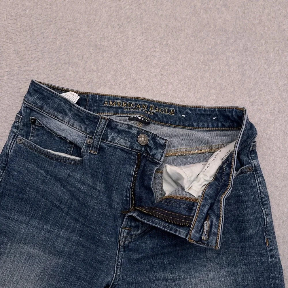 American Eagle Jeans Men's 30x33 Relaxed Straight Stretch Extreme Flex‎ 4